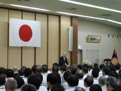 福井副市長退任式(正庁)の画像