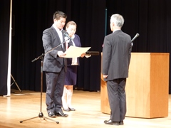 秋の交通安全運動市民決起大会(学園前ホール)の画像