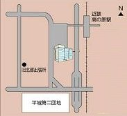 北福祉センター地図