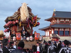 大立山祭:広陵町  戸閉(とたて)祭