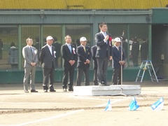 奈良県中学校野球大会兼全日本少年軟式野球大会奈良県予選会開会式