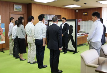 宇土市への派遣職員:第1陣帰庁報告の画像