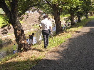 第29回夏季佐保川・菰川・菩提川清掃の画像