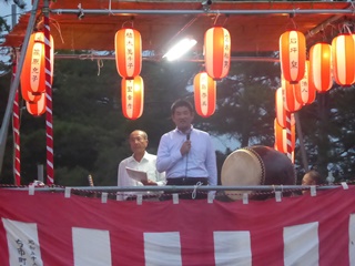 東市高円の杜夏祭りの画像