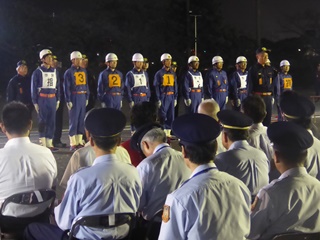第26回奈良県消防操法大会出場の平城分団訓練激励会の画像