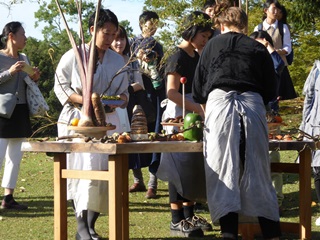 東アジア文化都市2016奈良市「古都祝奈良」食部門 Edible Landscape「棒 -Sacred Food-」の画像