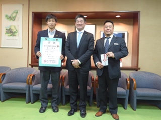 国民体育大会:2016いわて国体優勝者 市長表敬訪問の画像