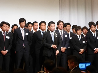 奈良クラブ 2016シーズン終了報告会の画像