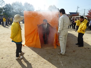 佐保地区防災訓練の画像