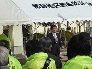 都跡地区自主防災訓練の画像