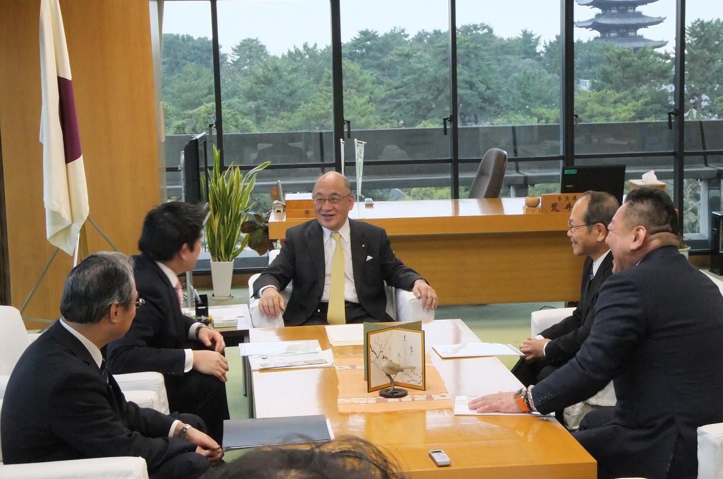 平成28年度　リニア新駅誘致に関する奈良県知事・奈良県議会への要望活動【平成29年2月1日実施】の画像2