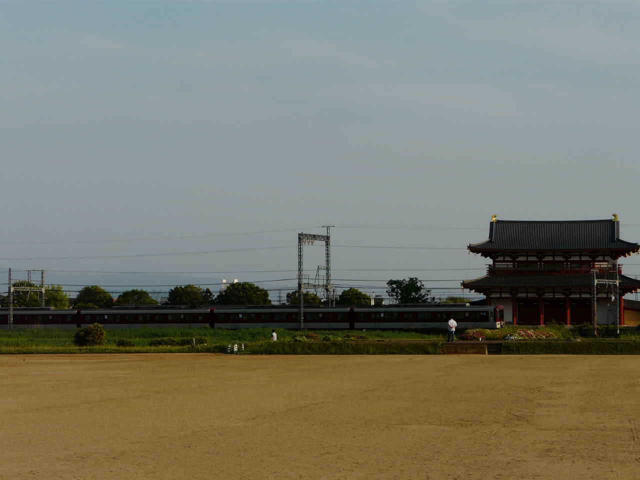 撮影場所:平城宮跡の画像