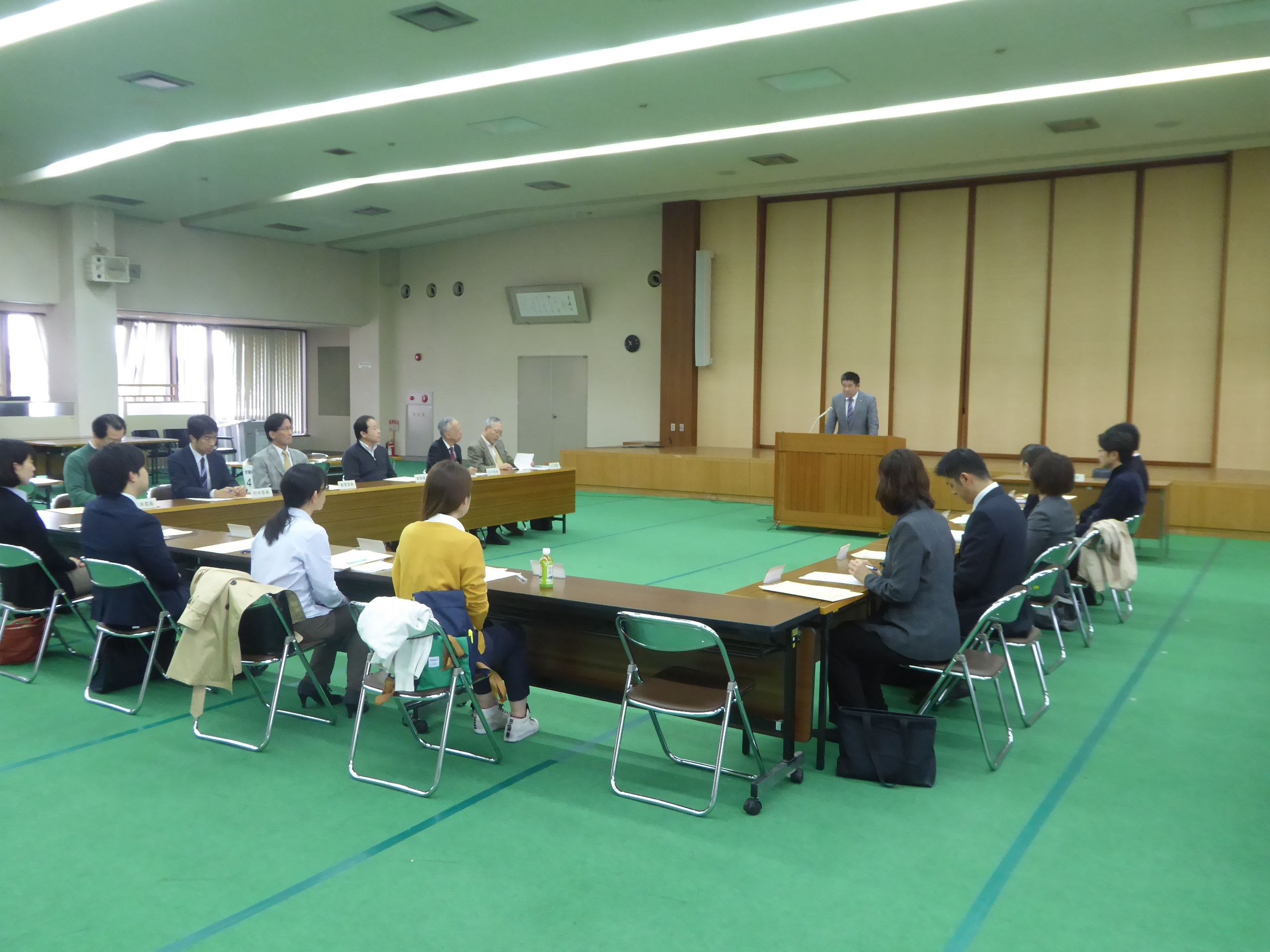 奈良市介護給付費等の支給に関する審査会委員委嘱式・全体会の画像