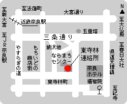 東寺林連絡所の周辺地図