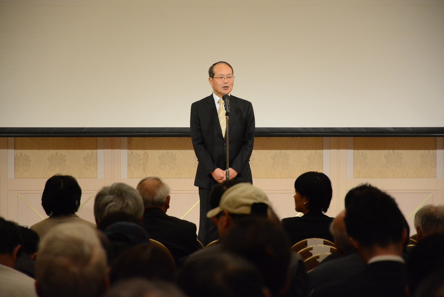 谷口宗男奈良商工会議所副会頭による閉会の挨拶の画像