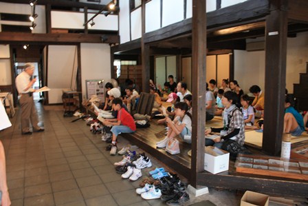 「奈良まちづくりセンターの室氏による奈良町のなりたちのお話」の画像