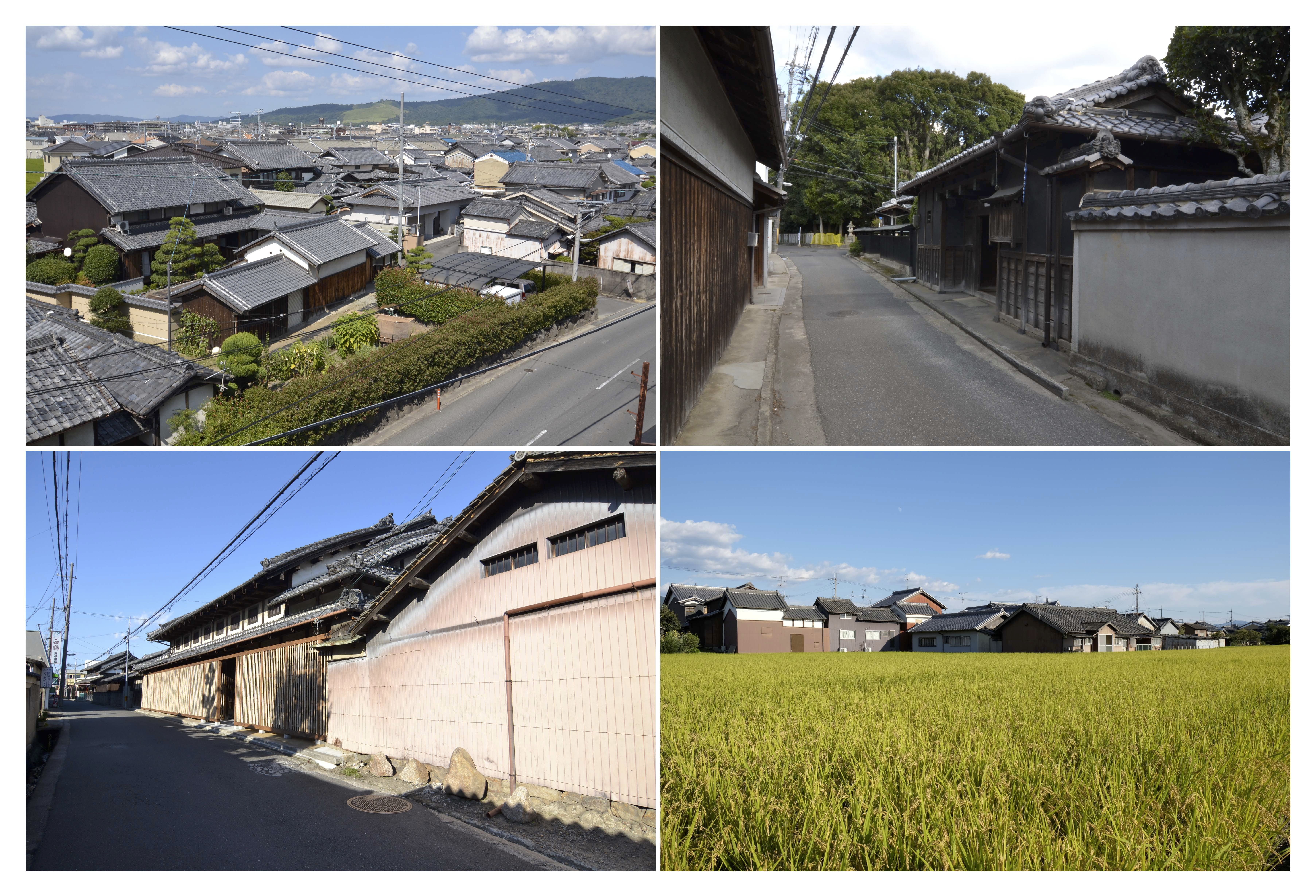 明治地域の町並みの画像