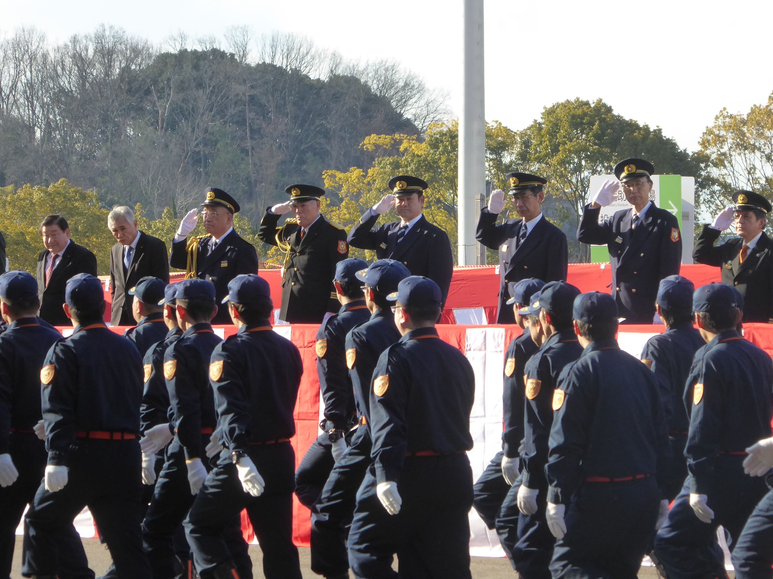 平成30年奈良市消防出初式の画像