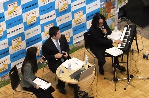 出演:斉藤雪乃さん(タレント)、杉浦哲郎さん(音楽家・作曲家)、仲川げん(奈良市長)の画像1