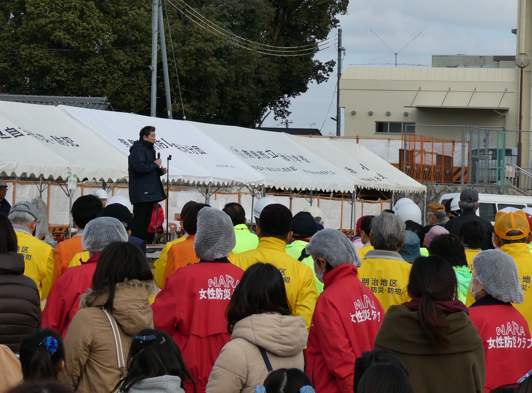 明治地区自主防災・防犯会「防災訓練」の画像