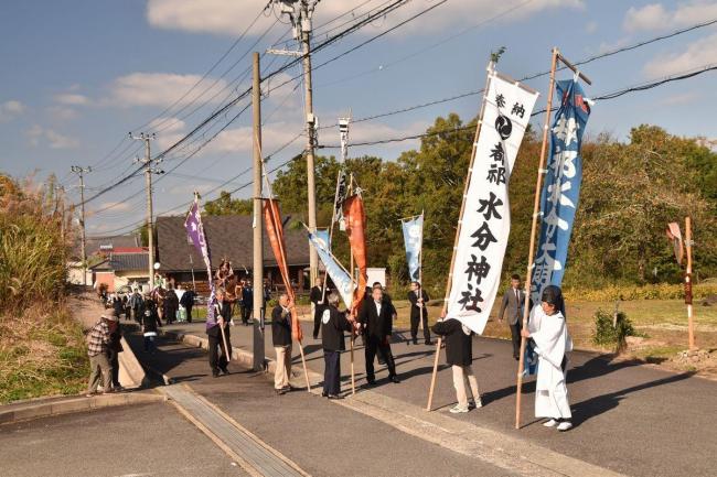 都祁水分神社　秋季大祭1