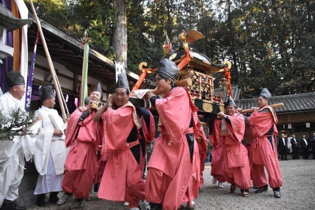 都祁水分神社　秋季大祭2