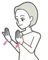 勉強の手話イラスト