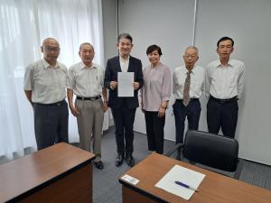 令和6年度　市長への要望書提出