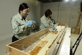 発泡ウレタン流し込み(2023年8月24日)①