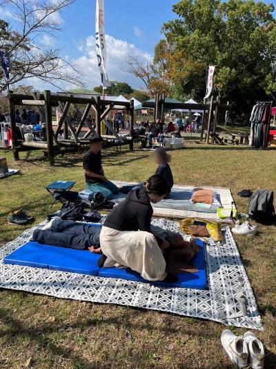 マッサージイベントの写真